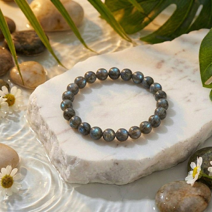 Natural Labradorite Bracelet