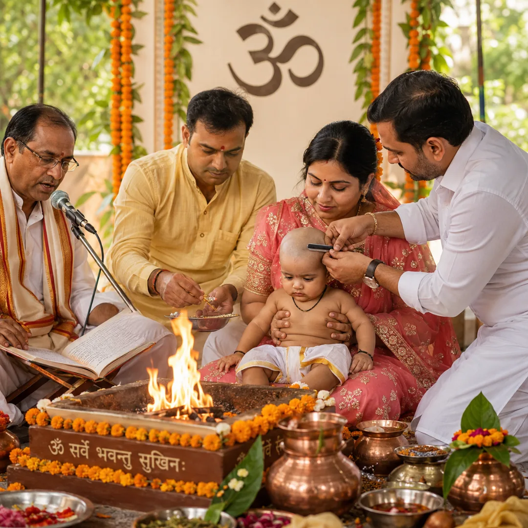 Mundan / Chudakarma Sanskar