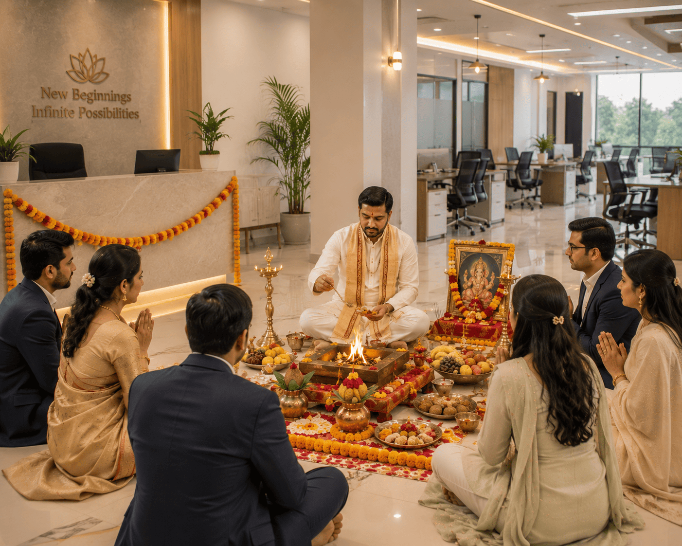 New Office Puja